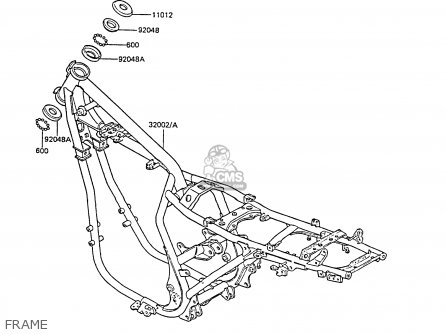 FRAME - EX305B3 GPZ305 1985 UNITED KINGDOM FG / BELT DRIVE