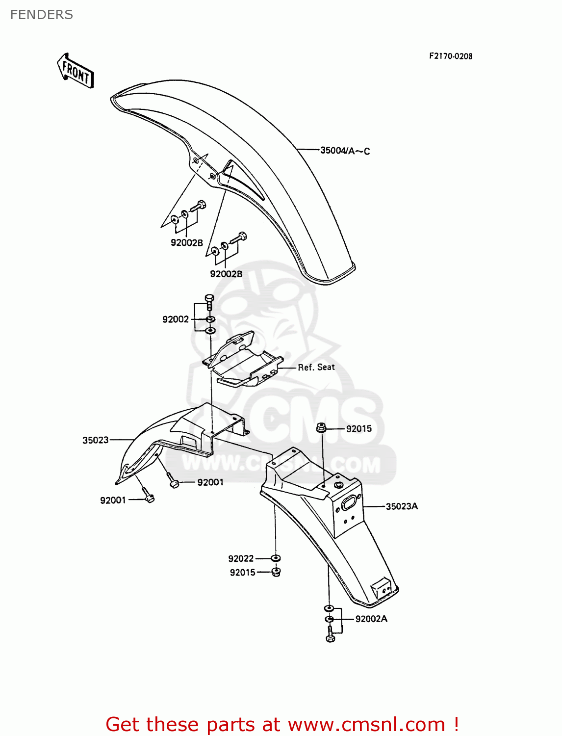 FENDERS EX305B5 GPZ305 1987 UNITED KINGDOM / BELT DRIVE