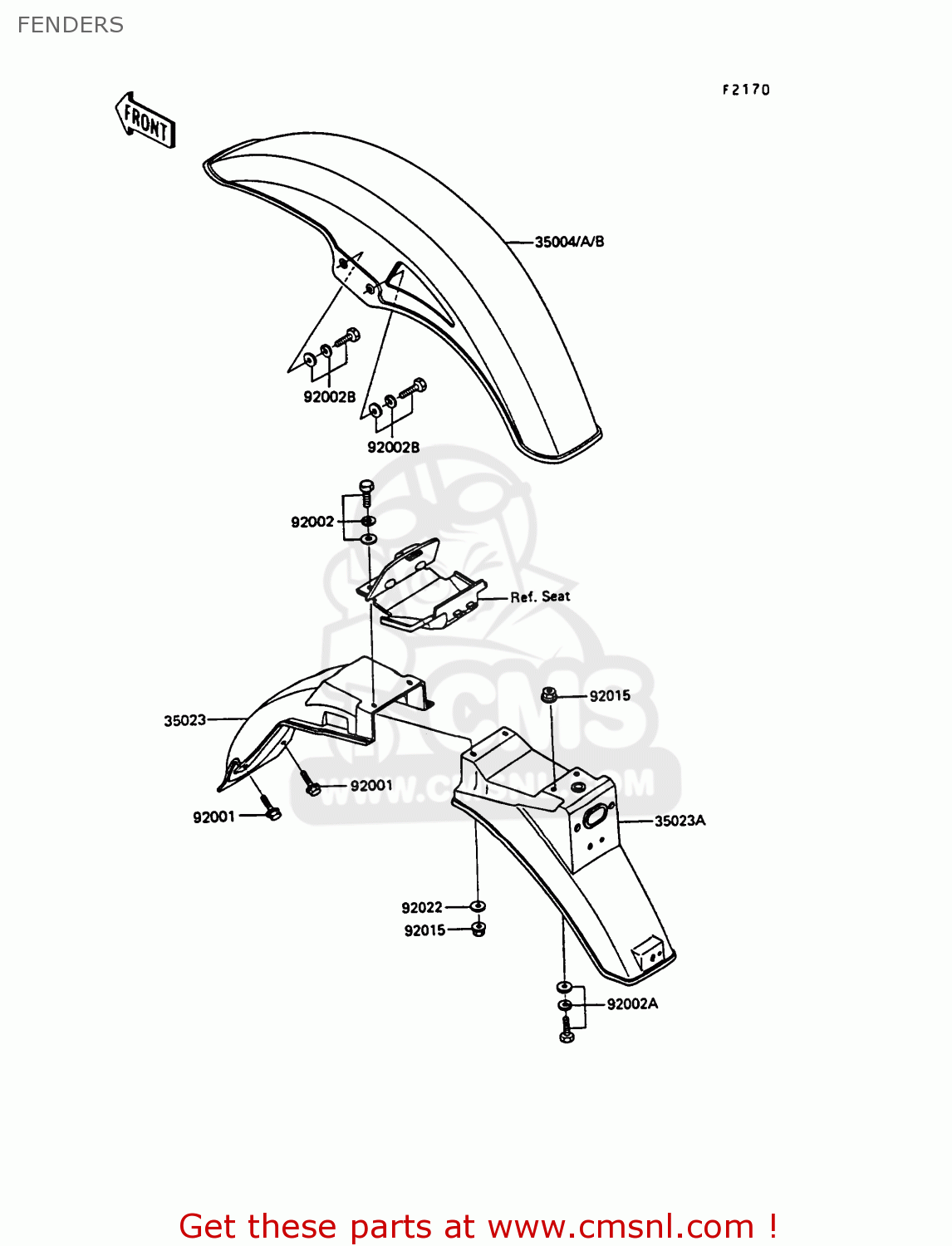 FENDERS EX305B7 GPZ305 1989 FG / BELT DRIVE