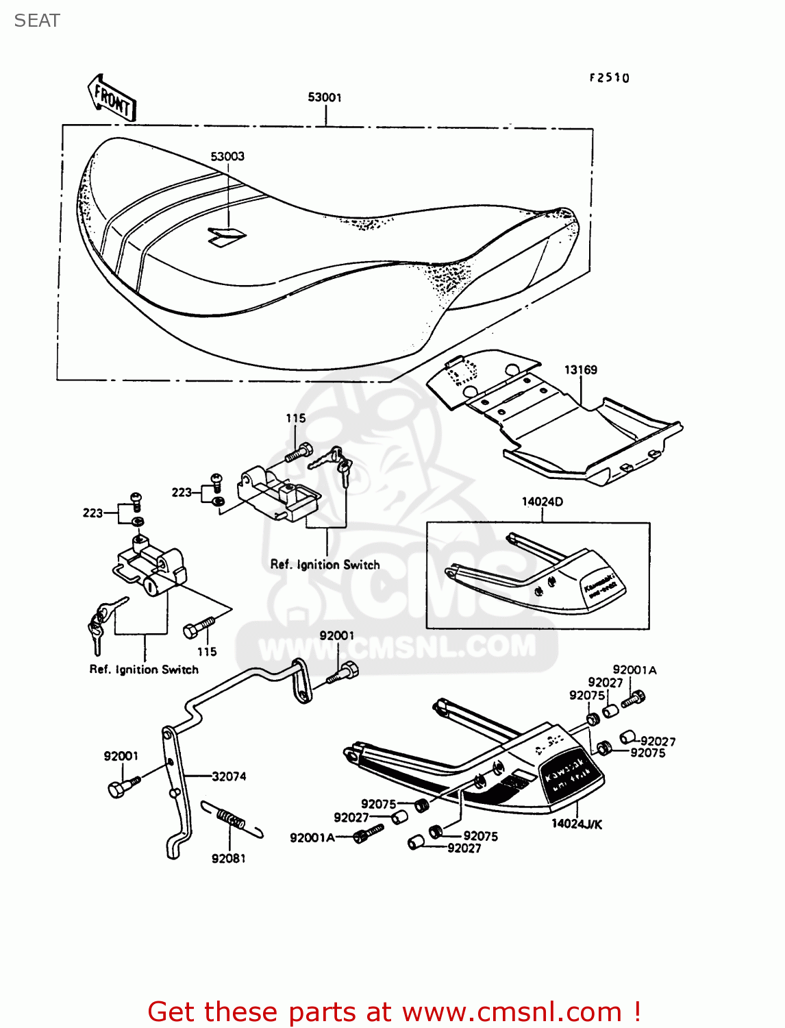 SEAT EX305B7 GPZ305 1989 FG / BELT DRIVE
