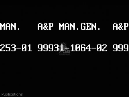 Publications - EX305B7 GPZ305 1989 FG / BELT DRIVE