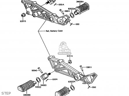STEP - EX305B9 GPZ305 1993 UNITED KINGDOM / BELT DRIVE