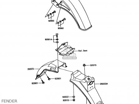 FENDER - EX305B9 GPZ305 1993 UNITED KINGDOM / BELT DRIVE