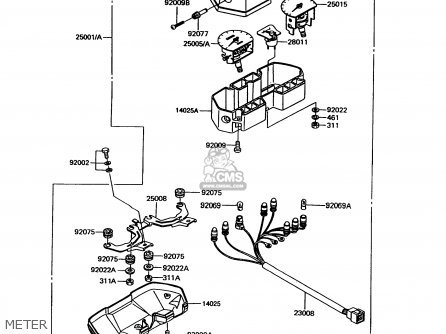 METER - EX305B9 GPZ305 1993 UNITED KINGDOM / BELT DRIVE