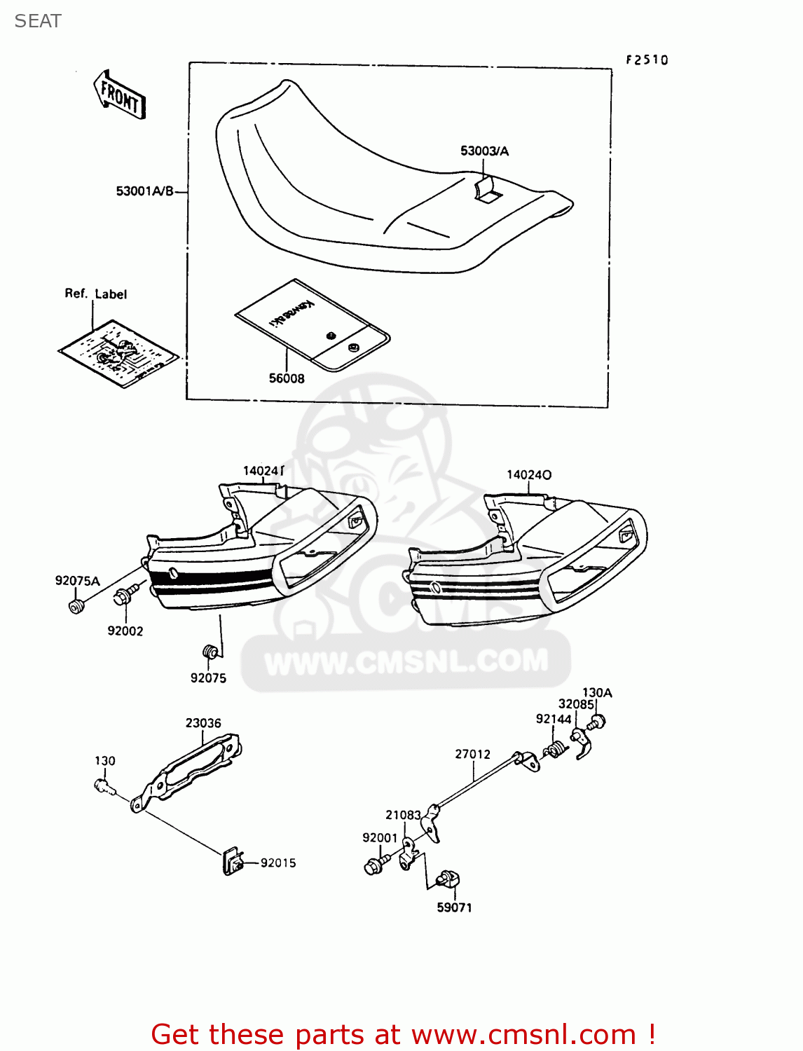 SEAT EX400A2 GPZ400S 1988 SWEDEN