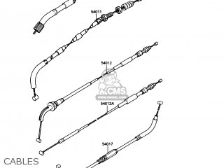 CABLES - EX500A1 1987 USA CALIFORNIA CANADA