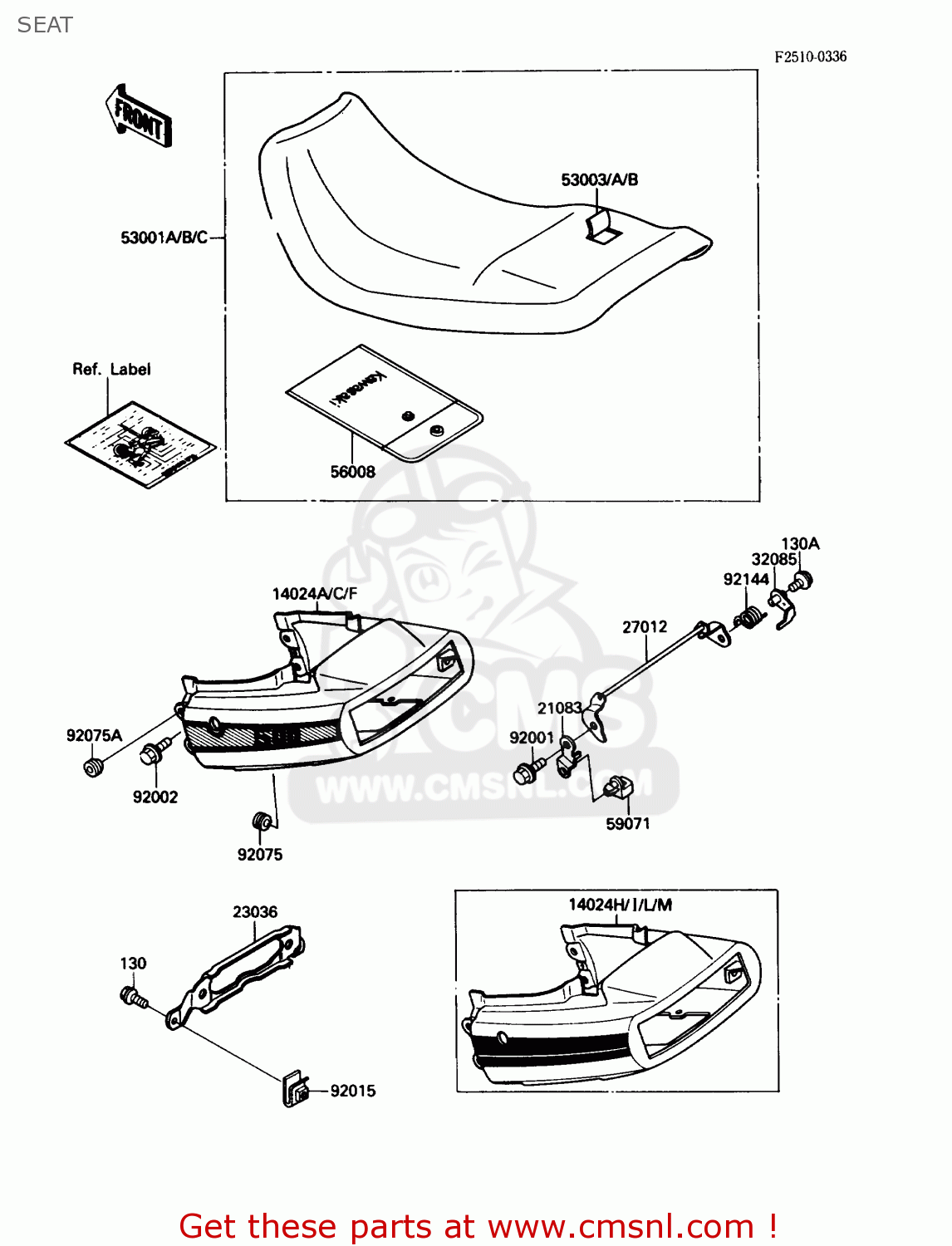 SEAT EX500A2 1988 USA CALIFORNIA CANADA