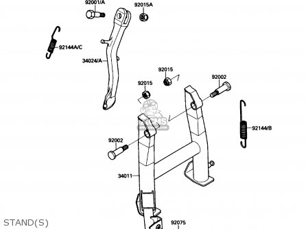 STAND(S) - EX500A3 1989 USA CALIFORNIA CANADA