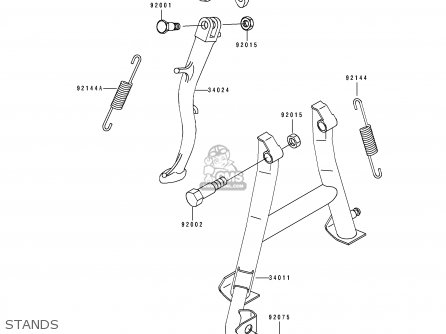 STANDS - EX500A5 1991 USA CALIFORNIA CANADA