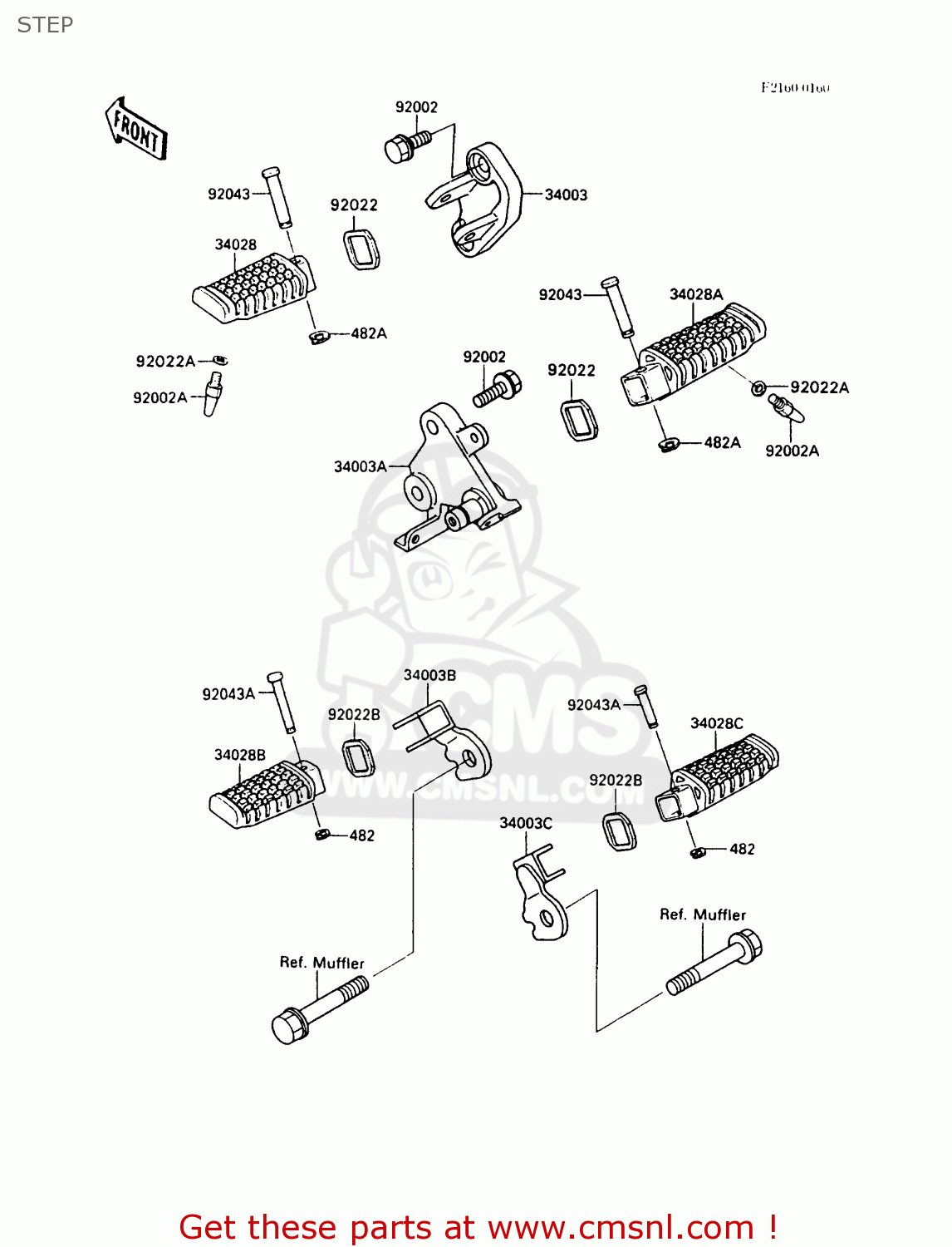 STEP EX500A5 GPZ500S 1991 UNITED KINGDOM AR SD