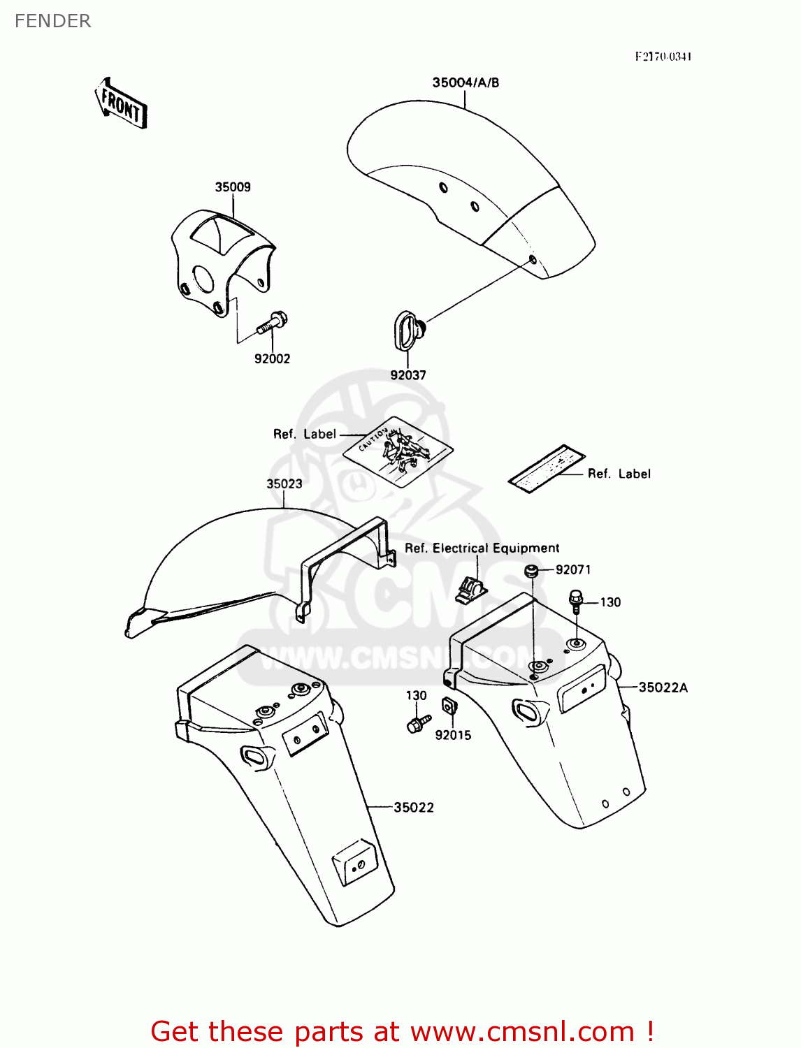 FENDER EX500A5 GPZ500S 1991 UNITED KINGDOM AR SD