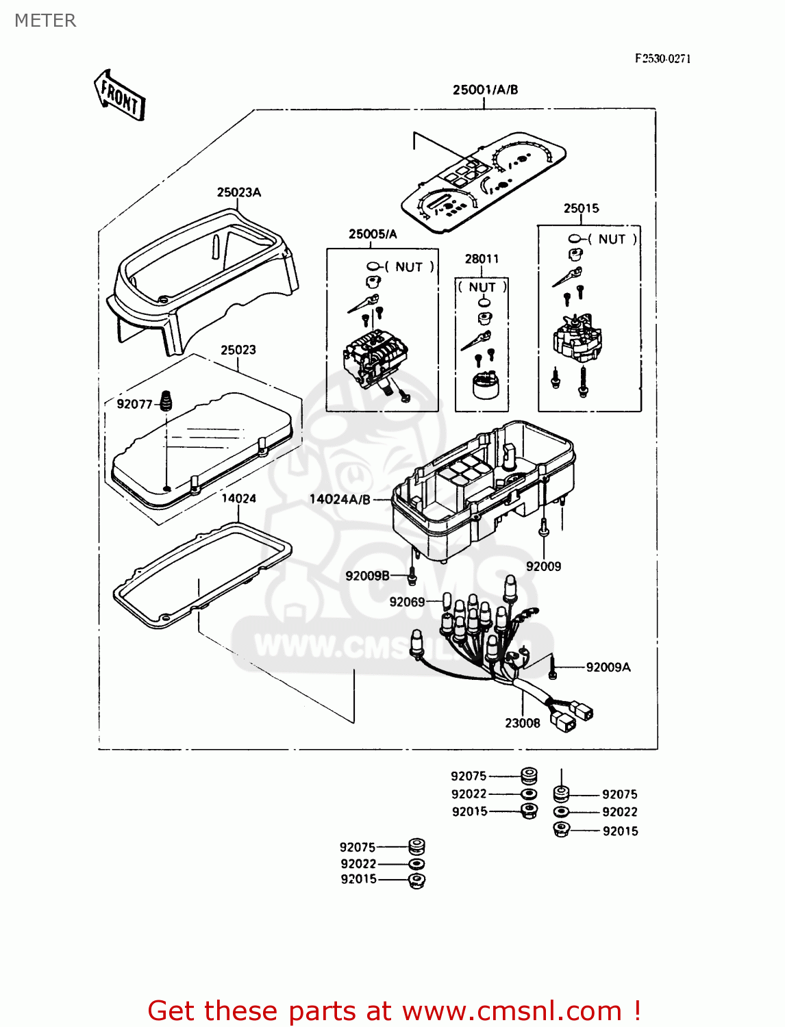 METER EX500A5 GPZ500S 1991 UNITED KINGDOM AR SD