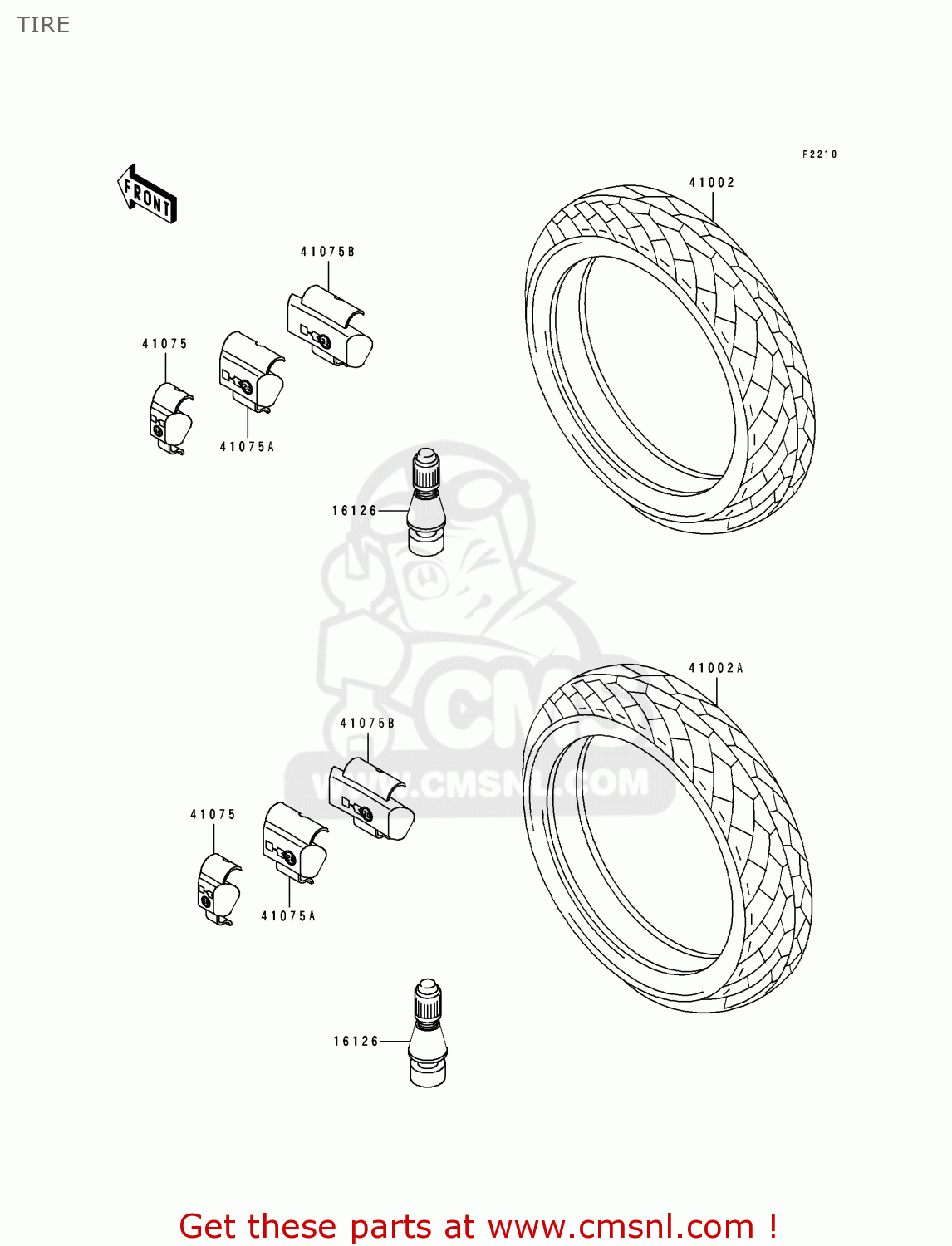TIRE EX500A6 GPZ500S 1992 UNITED KINGDOM SD
