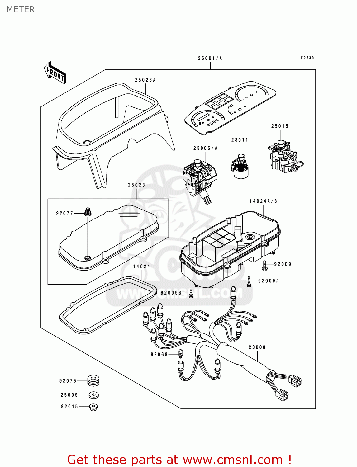 METER EX500A6 GPZ500S 1992 UNITED KINGDOM SD