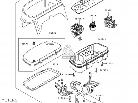 METERS - EX500A7 1993 USA CALIFORNIA CANADA