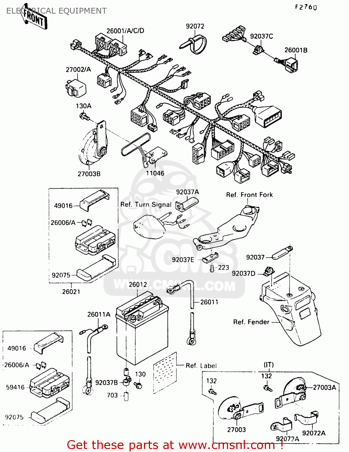 ELECTRICAL EQUIPMENT EX500B3 1990 EUROPE FR GR IT NR SP