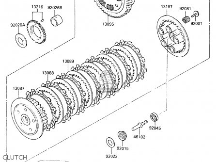 CLUTCH - EX500B3 1990 EUROPE FR GR IT NR SP