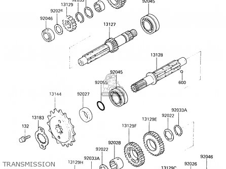 TRANSMISSION - EX500B3 1990 EUROPE FR GR IT NR SP