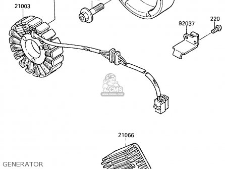 GENERATOR - EX500B3 1990 EUROPE FR GR IT NR SP