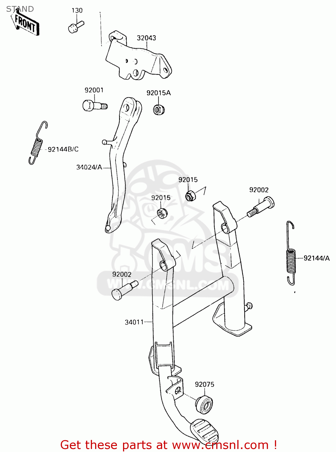 STAND EX500B4 1991 EUROPE FR GR IT NR SP