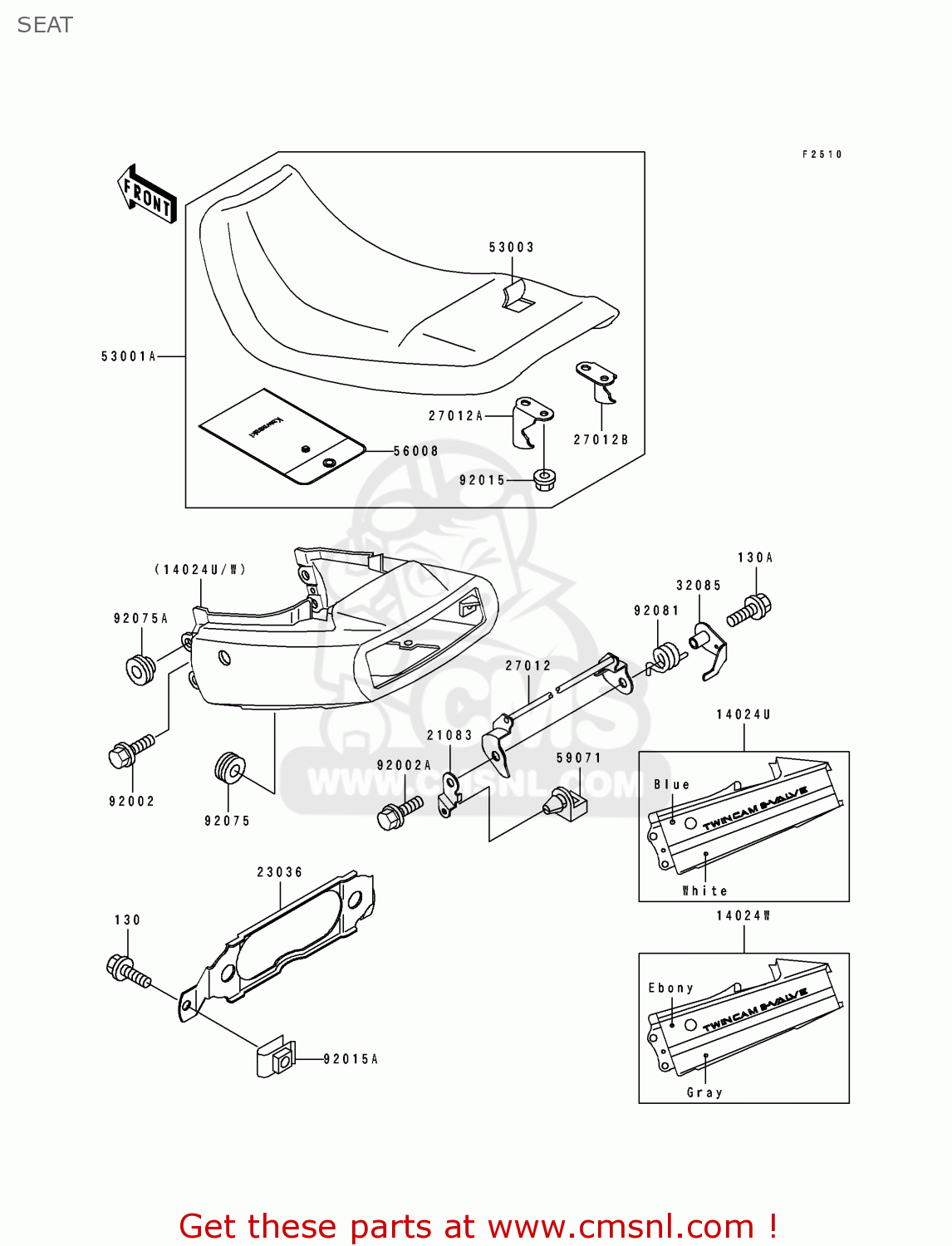SEAT EX500C1 GPZ500S 1992 AUSTRIA