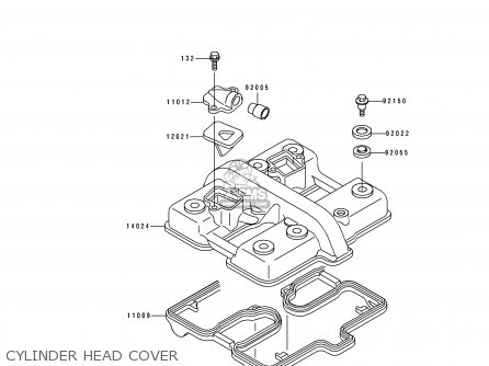 CYLINDER HEAD COVER - EX500C1 GPZ500S 1992 AUSTRIA