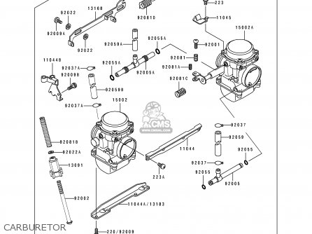 CARBURETOR - EX500C1 GPZ500S 1992 AUSTRIA