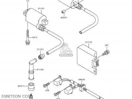 IGNITION COIL - EX500C1 GPZ500S 1992 AUSTRIA