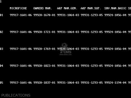 PUBLICATIONS - EX500D5 NINJA 500 1998 USA CALIFORNIA CANADA