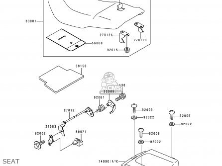 SEAT - EX500D6 GPZ500S 1999 UNITED KINGDOM