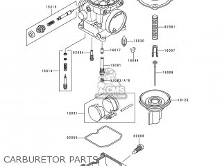 CARBURETOR PARTS - EX500D7 GPZ500S 2000 UNITED KINGDOM
