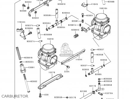 CARBURETOR - EX500F1 GPZ500S 1994 AUSTRIA