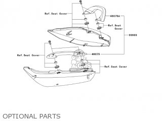 OPTIONAL PARTS - EX650A6F NINJA 650R 2006 USA CALIFORNIA CANADA