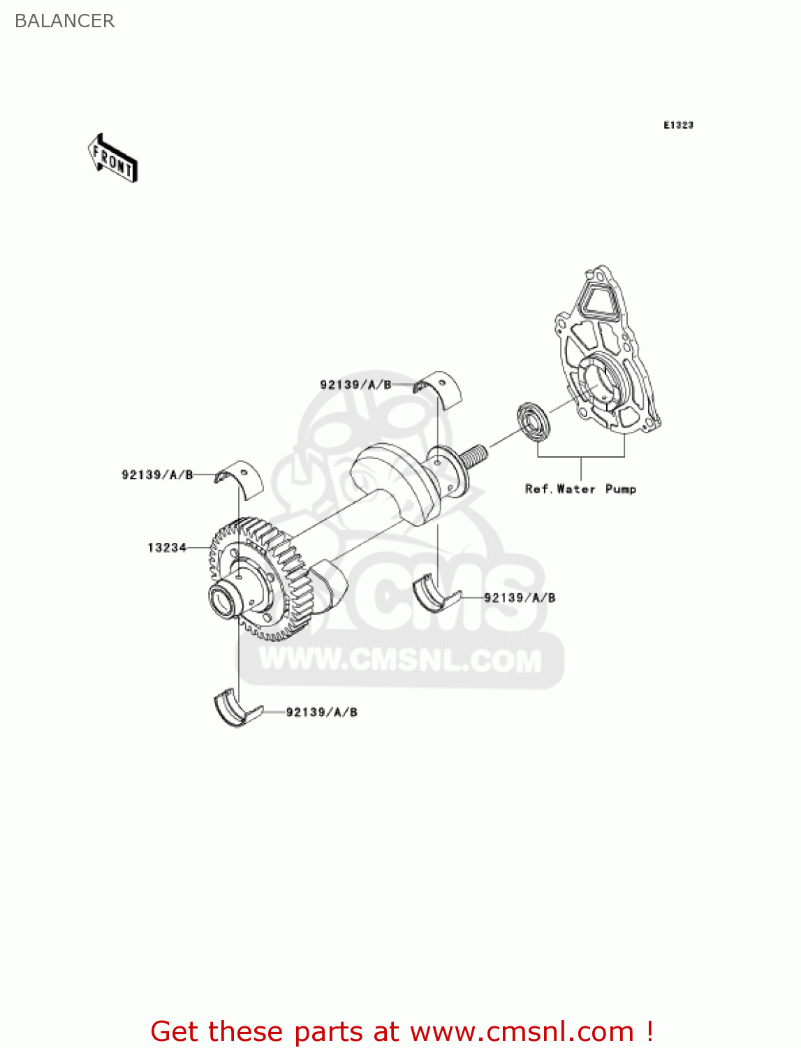 BALANCER EX650A7F NINJA 650R 750 USA CALIFORNIA CANADA