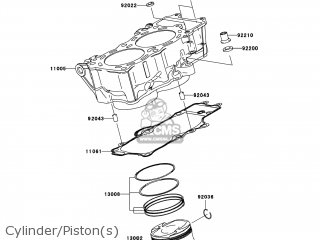 Kawasaki EX650C9F NINJA 650R 2009 USA parts lists and schematics