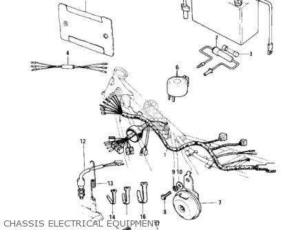 Kawasaki F11 1973 USA parts lists and schematics