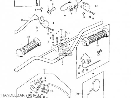 Kawasaki F11B 1975 USA parts lists and schematics