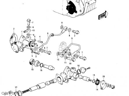 OIL PUMP - F11M 1973 USA