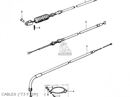 CABLES ('73 F11M) - F11M 1973 USA