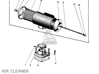 AIR CLEANER - F3 BUSHWACKER 1968 AR USA