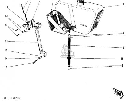 OIL TANK - F3 BUSHWACKER 1968 AR USA