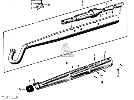 MUFFLER - F3 BUSHWACKER 1968 AR USA