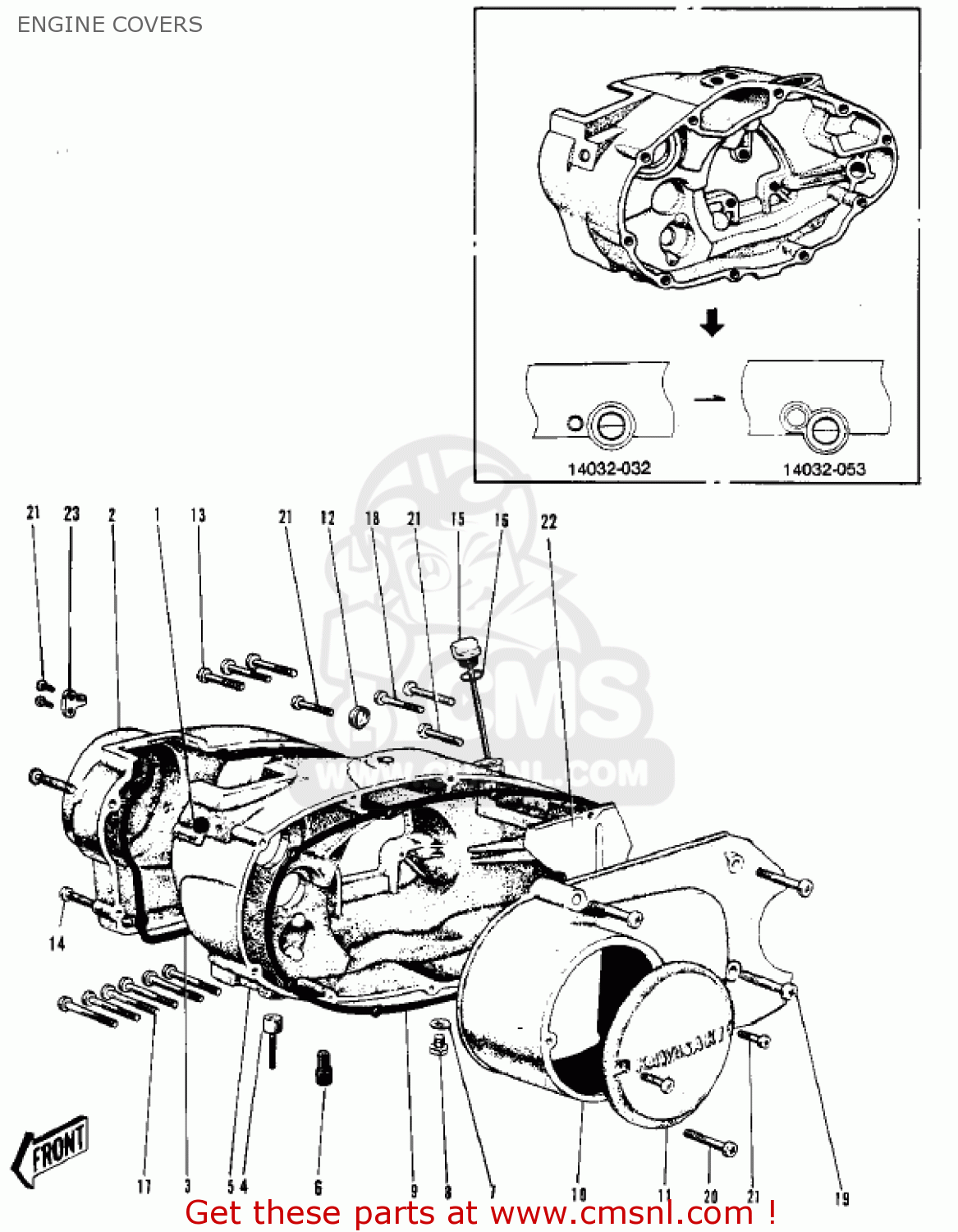 ENGINE COVERS F3 BUSHWACKER 1970 AR USA