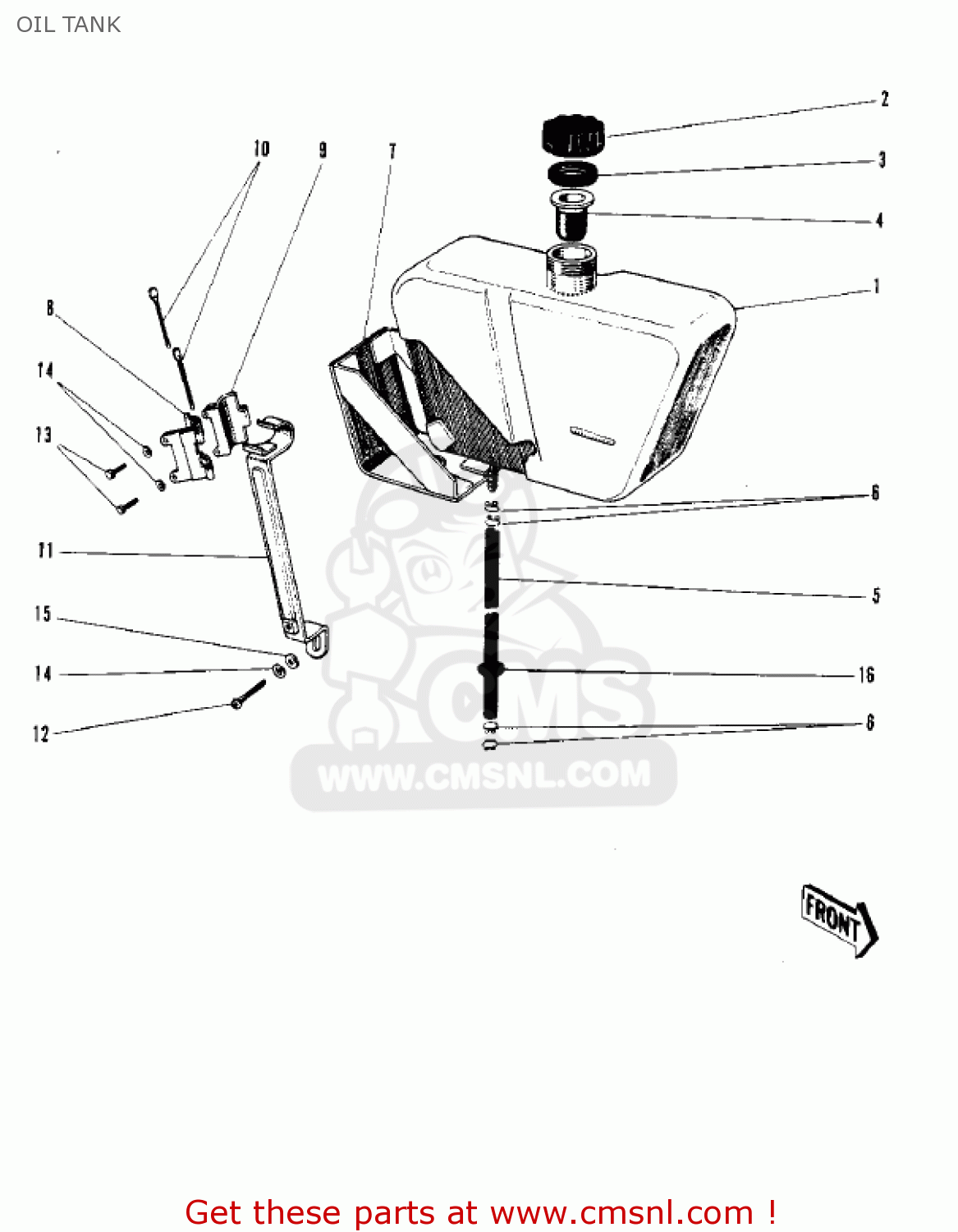 OIL TANK F3 BUSHWACKER 1970 AR USA