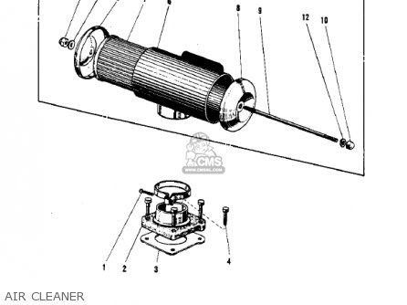 AIR CLEANER - F3 BUSHWACKER 1970 AR USA