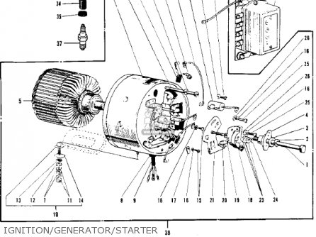 IGNITION/GENERATOR/STARTER - F3 BUSHWACKER 1970 AR USA
