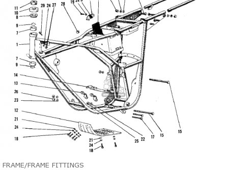 FRAME/FRAME FITTINGS - F4 SIDEWINDER 1968 USA