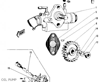 OIL PUMP - F4 SIDEWINDER 1968 USA