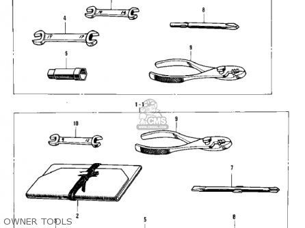 OWNER TOOLS - F4 SIDEWINDER 1968 USA