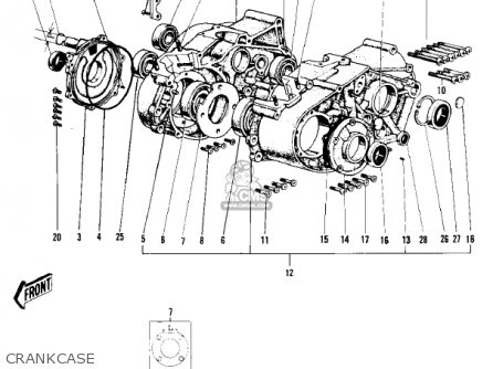 CRANKCASE - F4 SIDEWINDER 1968 USA